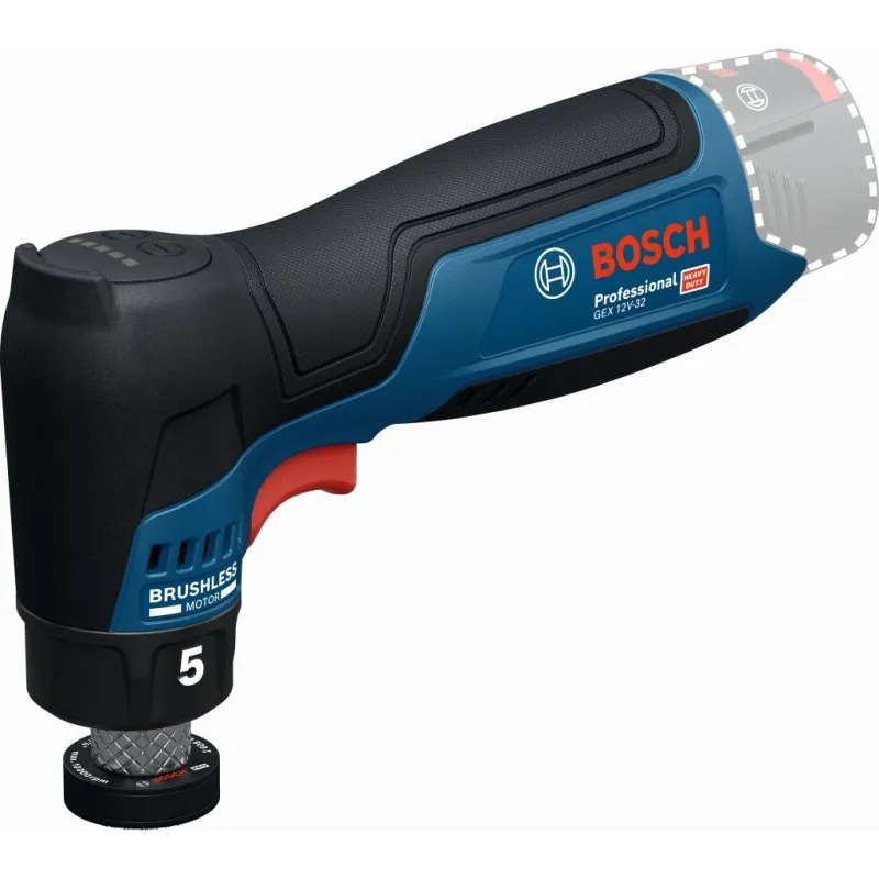 Výprodej BOSCH GEX 12V-32 PROFESSIONAL Akumulátorová excentrická bruska, bez aku 06019L2003