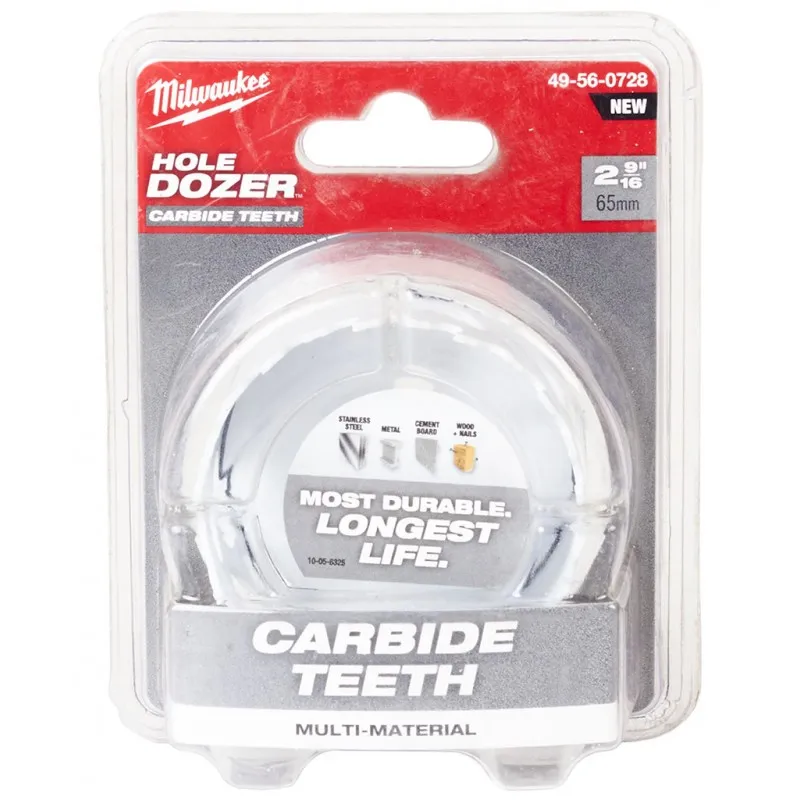 Milwaukee Hole Dozer Karbidová kruhová pilka TCT (65mm) 49560728 Nejlepší Volba