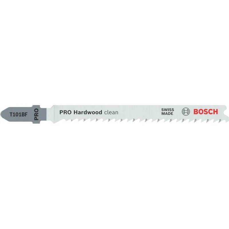 BOSCH Pilový plátek pro přímočaré pily PRO Hardwood clean T101BF 100 mm, 25 ks 2608634988 Cenový Hit