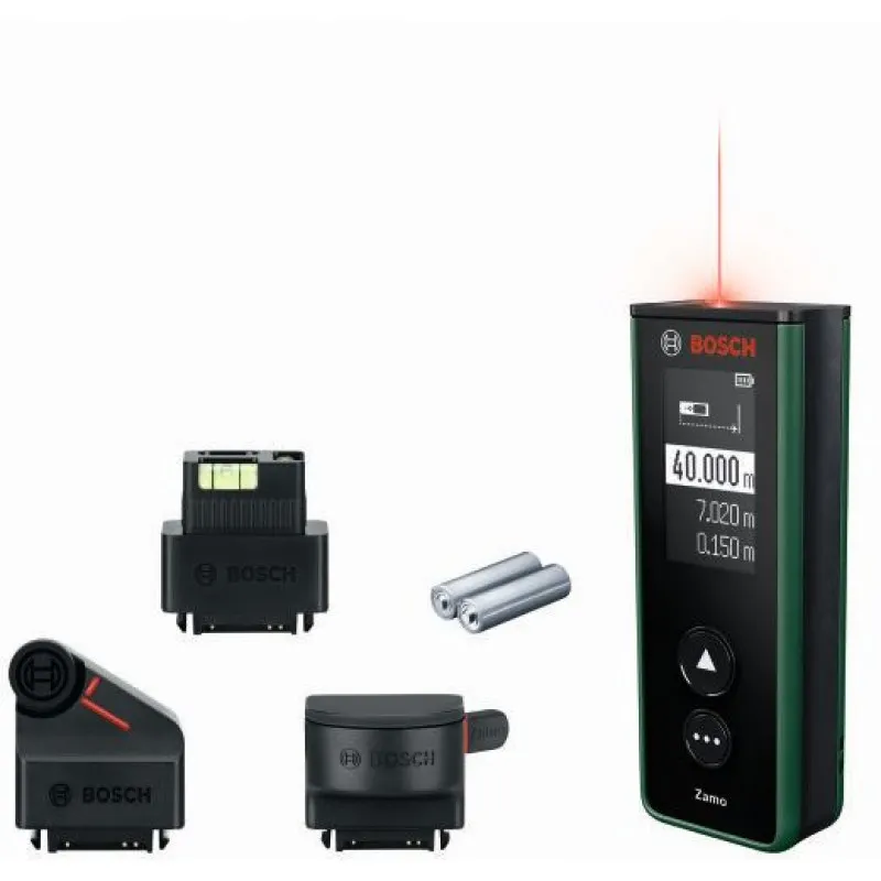 Autentický BOSCH Zamo IV Set UNI Laserový dálkoměr 0603672H01