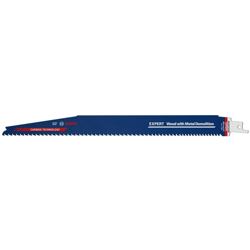 BOSCH Pilový list do pily ocasky S 1267 XHM EXPERT Wood with Metal Demolition, 10 ks 2608900402 Sezónní Sleva