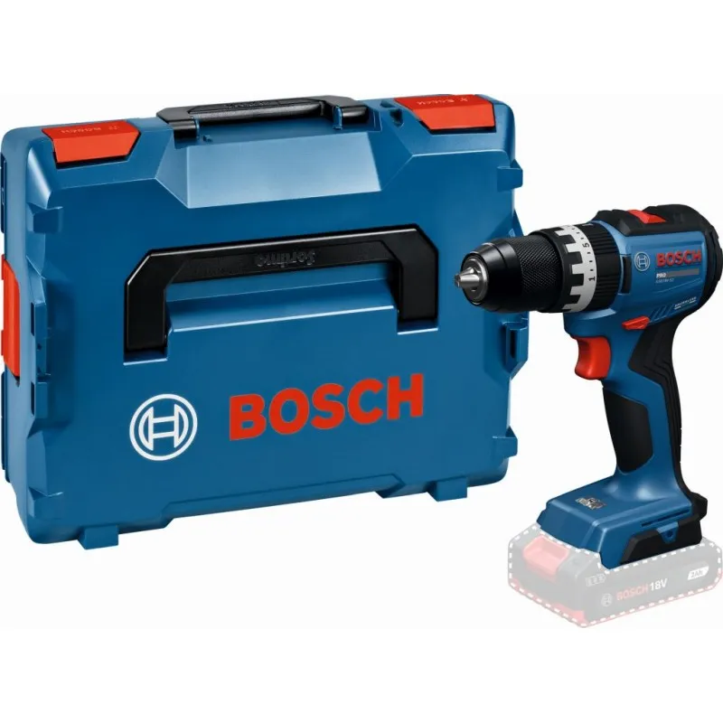 BOSCH GSB18V-52 PROFESSIONAL Aku příklepový vrtací šroubovák. bez aku, L-BOXX 06019S0121 Dokud Zásoby Vydrží