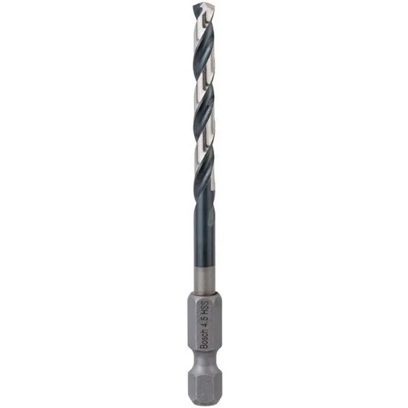 Jen Po Omezenou Doba BOSCH Spirálový vrták s šestihrannou stopkou HSS 4,5 mm 4.5 x 47 x 87 mm 2608577055