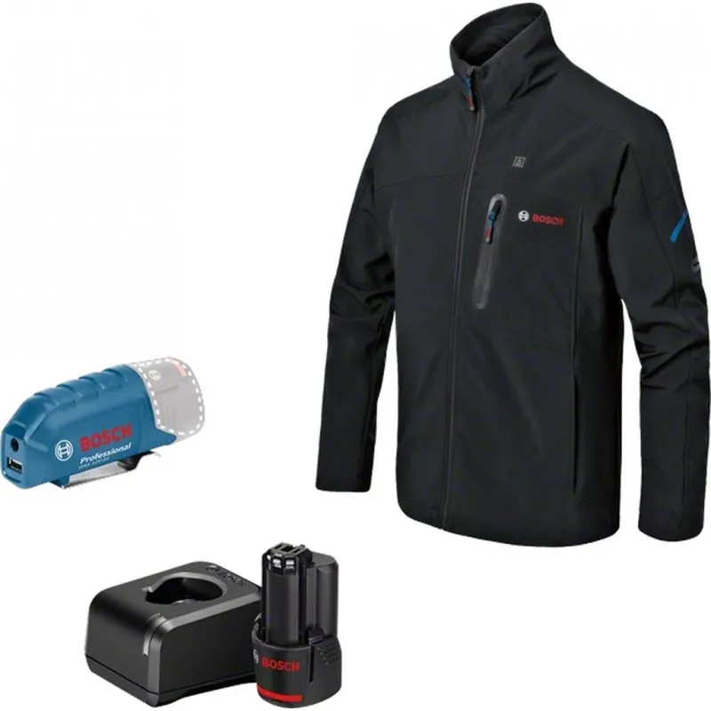 Horká Nabídka BOSCH GHJ 12+18V XA Vyhřívaná bunda, vel. XL 06188000G0
