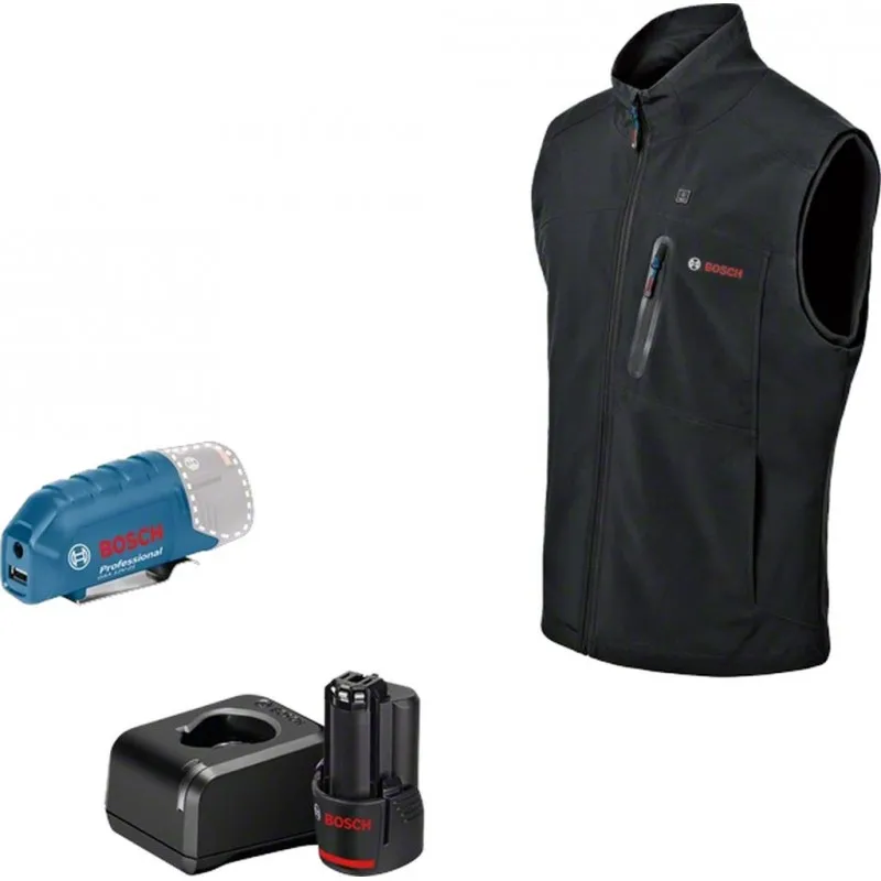 BOSCH GHV 12+18V XA Vyhřívaná vesta, XL 06188000G7 Nejlepší Cena