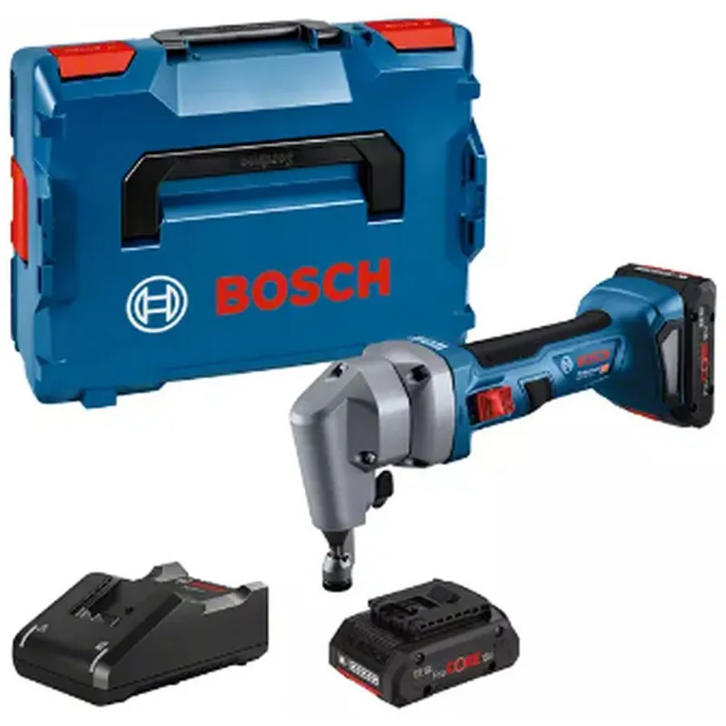 Nová Kolekce BOSCH GNA 18V-16 E Akumulátorový prostřihovač 0601529601
