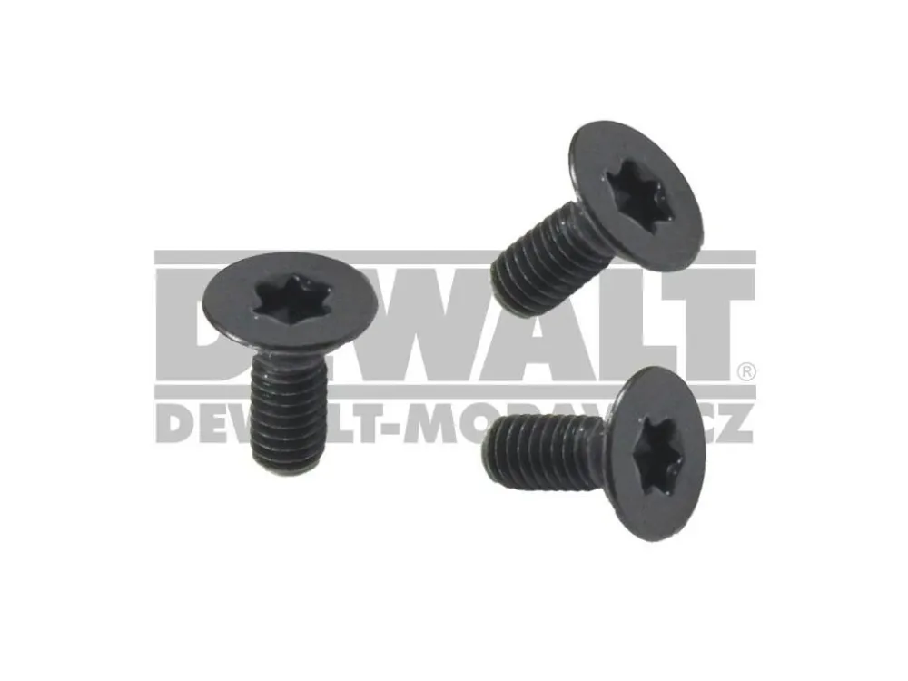 146929-01 DEWALT ORIGINAL NÁHRADNÍ 3 ŠROUBY PRO UCHYCENÍ PODLOŽKY PRO EXCENTRICKOU BRUSKU D26453 Víkendová Akce