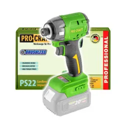 Aku rázový utahovák Procraft PS22 bb (bez baterie a nabíječky) | PS22 bb Rychlé Dodání