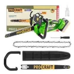Aku řetězová pila Procraft PKA33 (bez baterie a nabíječky) | PKA33 -BB Expresní Doručení