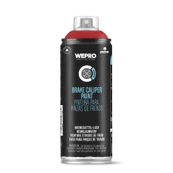 Barva na brzdové třmeny - červená 400 ml, WEPRO Cenově Výhodný