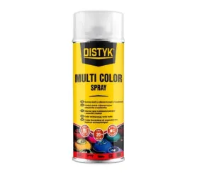 Barva ve spreji 400 ml, RAL 9006 , bílý hliník – metalíza, DISTYK Super Cena