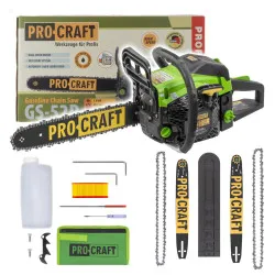 Benzínová řetězová pila Procraft GS-52 P | GS-52 P Ověřený