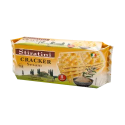 Sleva Cracker s příchutí sezam 250 g, Stiratini