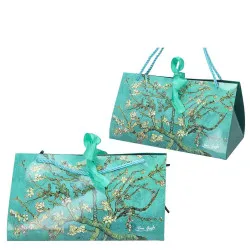 Vrácení Zdarma Dárková taška trojúhelníková - Mandlovník, Vincent van Gogh