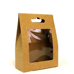 Dárkové Krabičky s Průzorem - Rozměr Mýdla - 9.5 x13 x4.3 cm Vysoce Kvalitní