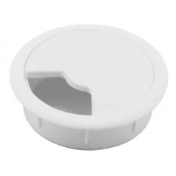 Dokud Zásoby Vydrží Průchodka kabelová plastová pr. 60 mm, bílá