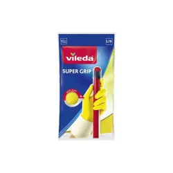 Super Cena Rukavice gumové, protiskluzové, velikost L, Vileda Supergrip