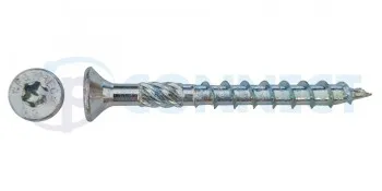 Vrut 8 x 340/80 + R, bílý zinek - RAPI-TEC HBS stavební, zápustná hlava s drážkou TORX 40 Kup Teď