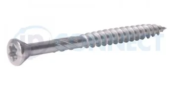 Výhodná Nabídka Vrut 5 x 60/36 , kalený nerez C - RAPI-TEC TERASO, zápustná hlava s drážkou TORX 25 , 200 ks
