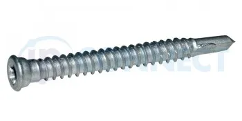 Horká Nabídka Vrut 5,5 x 55 , nerez A4 bimetal - Vrtací s křidélky, zápustná hlava s drážkou TORX 25 , 200 ks