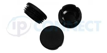 Záslepka kulatá pr. 15 mm, pro sílu trubky 0,8 - 2 mm, GL, černá Cenový Hit