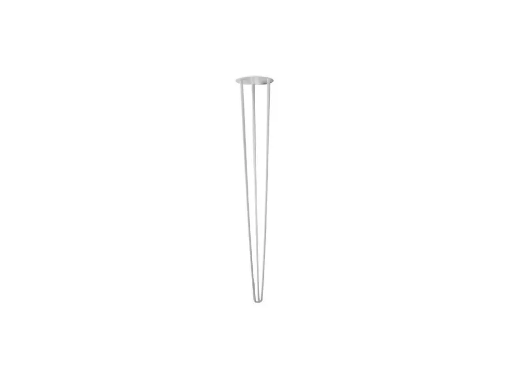 Nízká Cena Hairpin noha ocelová 71cm bílá