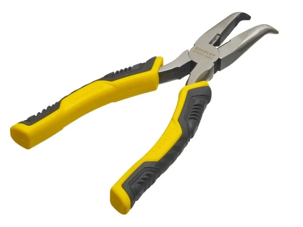 Nejlepší Cena STHT0-75066 STANLEY KLEŠTĚ SE ZAHNUTÝMI ČELISTMI 200mm CONTROL GRIP