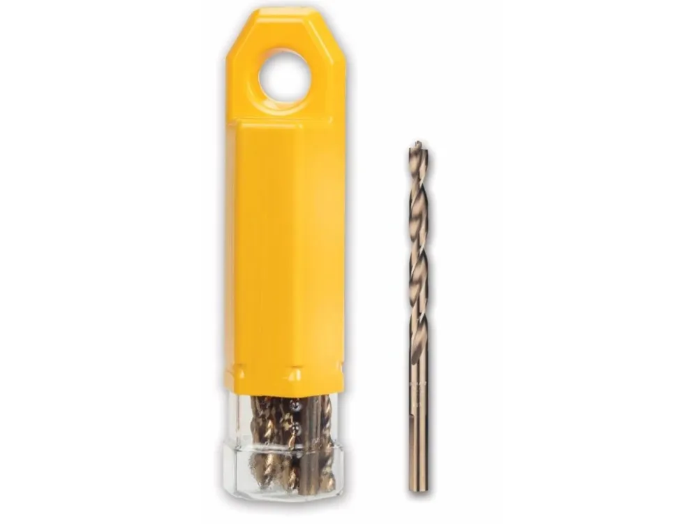 DT5536 DEWALT 10DÍLNÁ SADA HSS-G VRTÁKŮ Ø 1,5 X 40mm EXTREME2 DO KOVU Speciální Cena