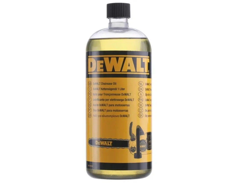 Nakupujte Hned DT20662-QZ DEWALT OLEJ 1L PRO AKU ŘETĚZOVOU PILU DCM575 A DCM565