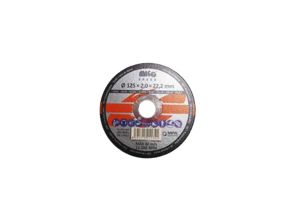 Víkendová Akce Řezný kotouč na kov 125x2,0x22,2mm MAGG SPEED