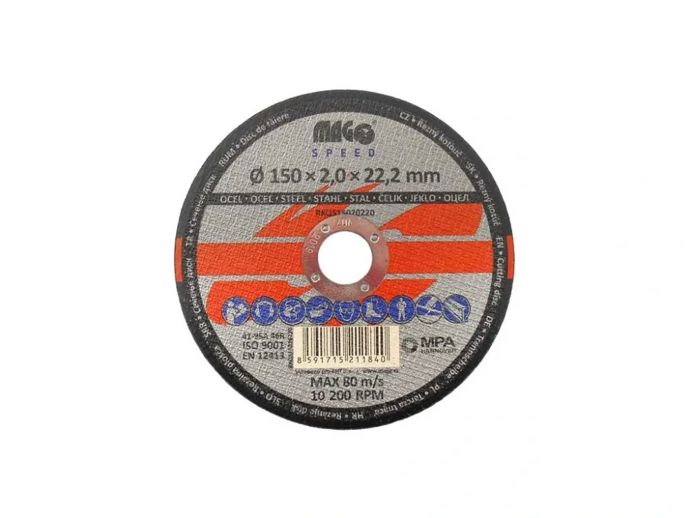 Sleva Řezný kotouč na kov 150x2,0x22,2mm MAGG SPEED