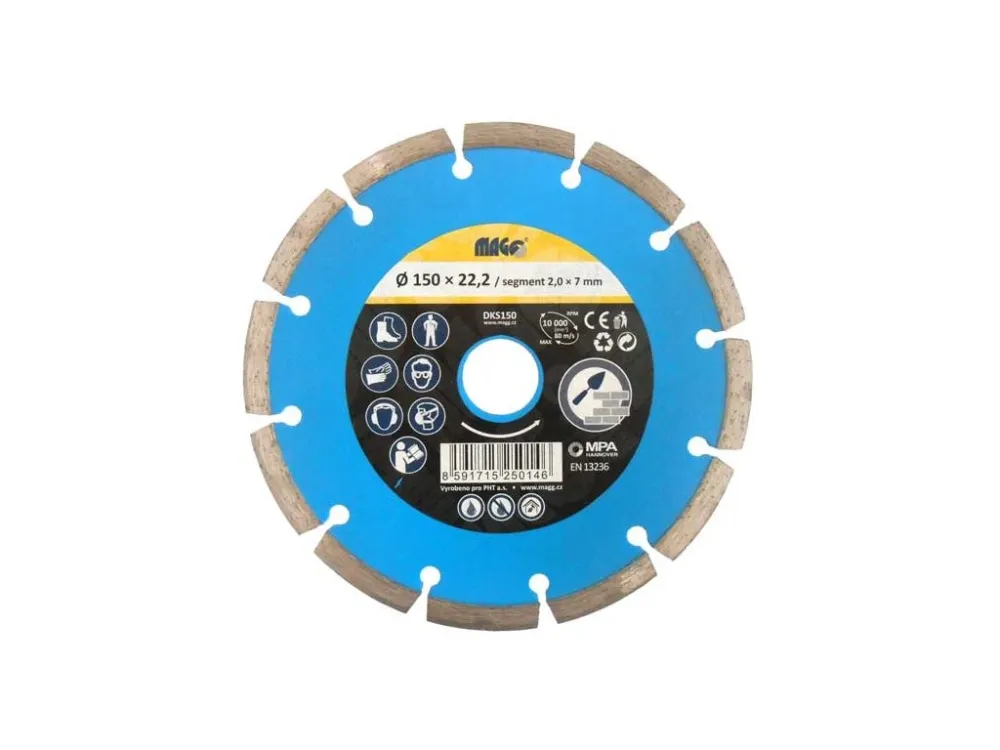 Diamantový kotouč segmentový 150x22,2mm Jen Po Omezenou Doba