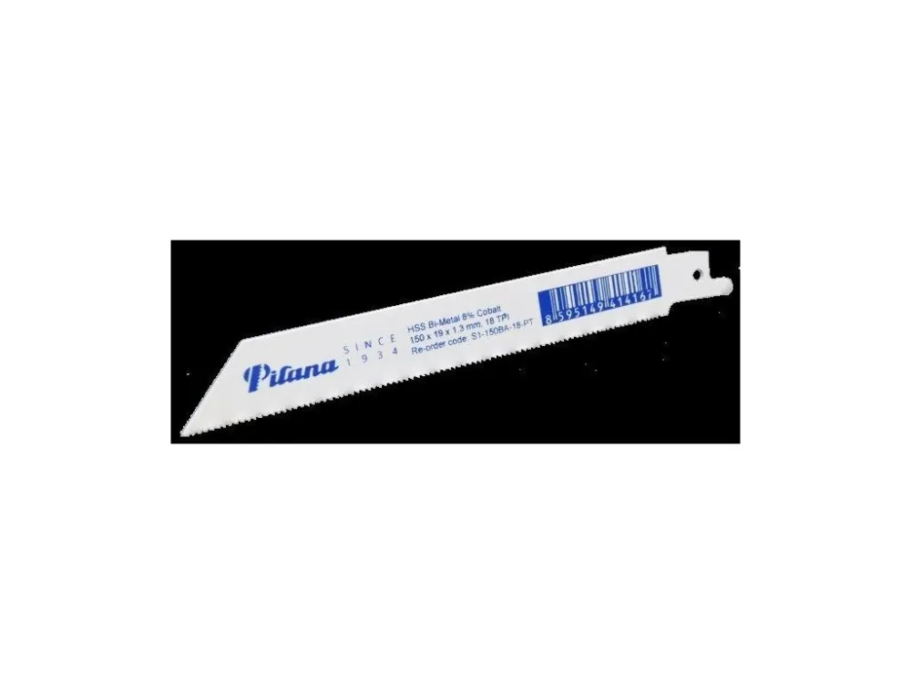 Bezpečná Platba PILANA - Šavlový pil.list BiCo, 150x19x1,3mm, 18 TPI - 5 ks