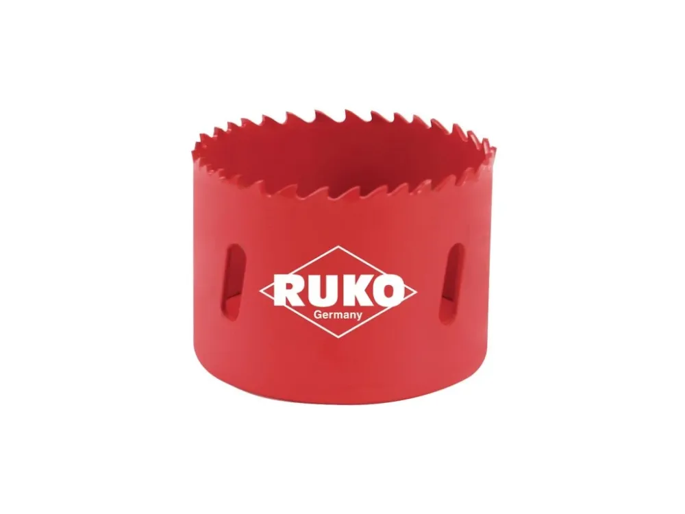 RUKO Vykružovací korunka bimetalová HSS | 63 mm Cenový Hit