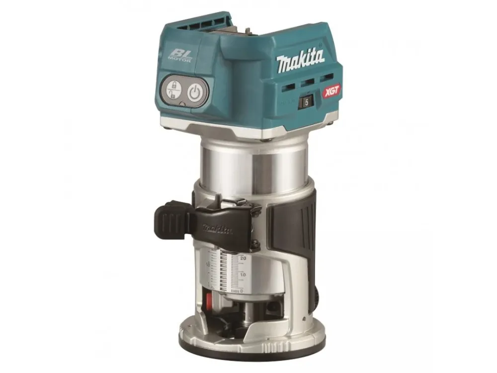 Makita RT001GZ17 Aku kombinovaná frézka s příslušenstvím Li-ion XGT 40V, bez aku Z Omezená Nabídka