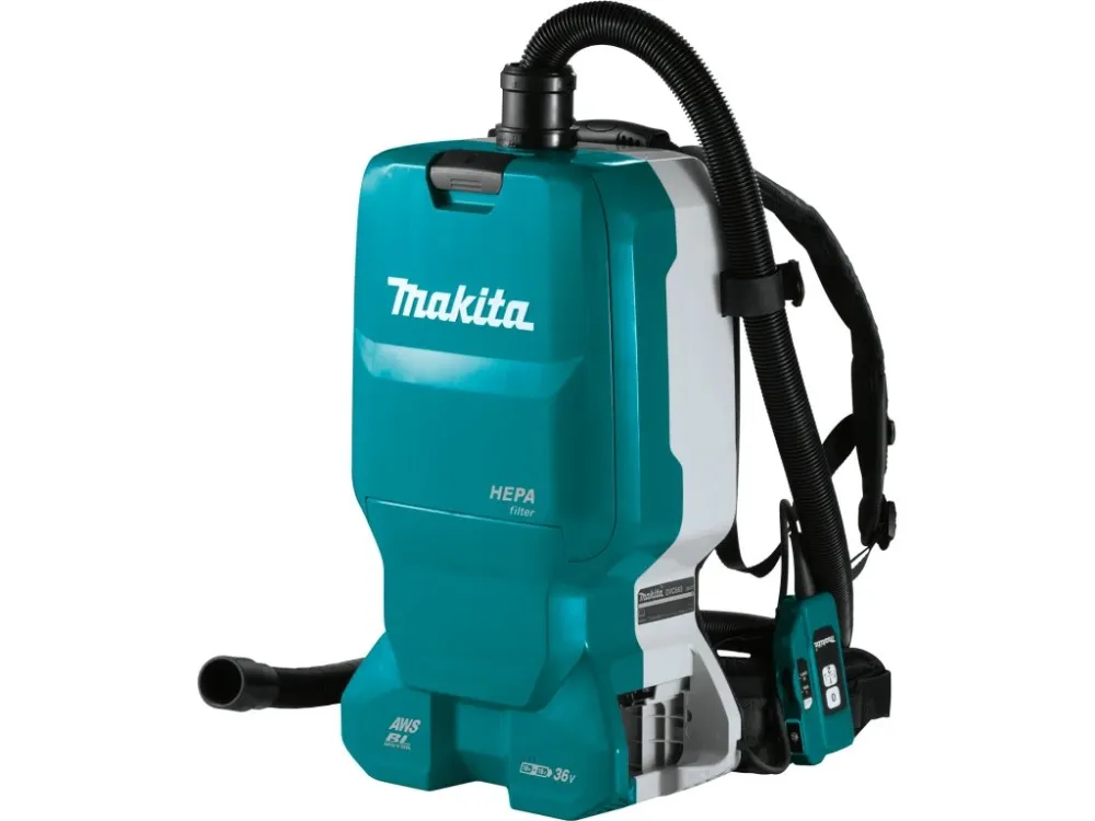 Akční Cena Makita DVC665ZU Aku-vysavač zádový s AWS Li-ion LXT 2x18V,bez aku Z