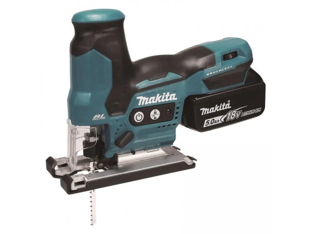 Makita DJV185RTJ Aku bezuhlíková přímočará pila Li-ion LXT 18V/5,0 Ah Poslední Šance