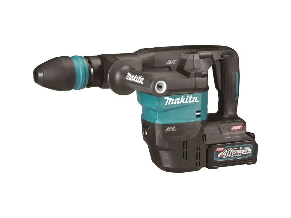 Dokud Zásoby Vydrží Makita HM001GM201 Aku bourací ladivo SDSMax s AWS Li-ion XGT 40V/4,0Ah, kufr