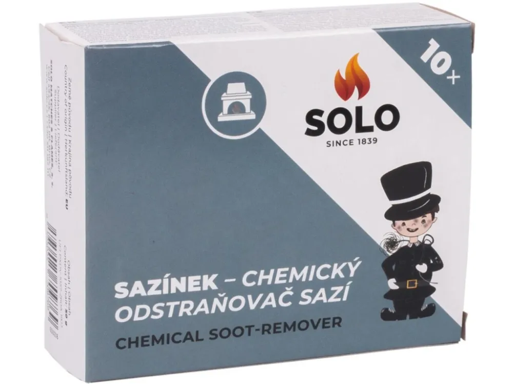 Originální odstraňovač sazí chemický SAZÍNEK SOLO