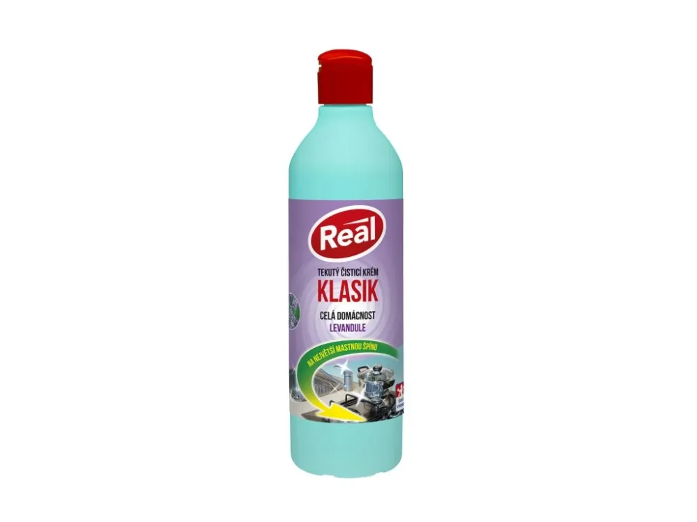 REAL krém čisticí KLASIK LEVANDULE 600g Nová Kolekce