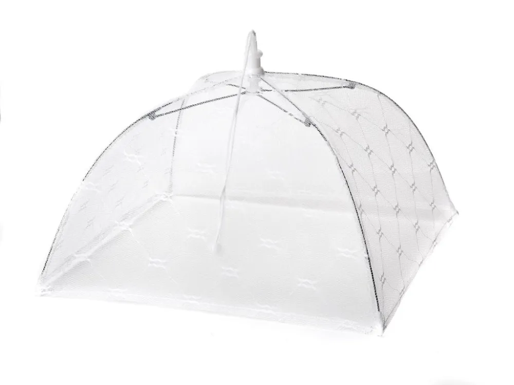 Expresní Doručení kryt na potraviny skládací 32cm silon+kov mix barev