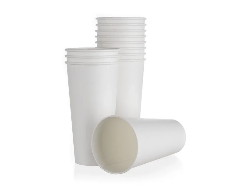 Pouze Dnes kelímek papírový 500ml BÍ (12ks) jednorázový