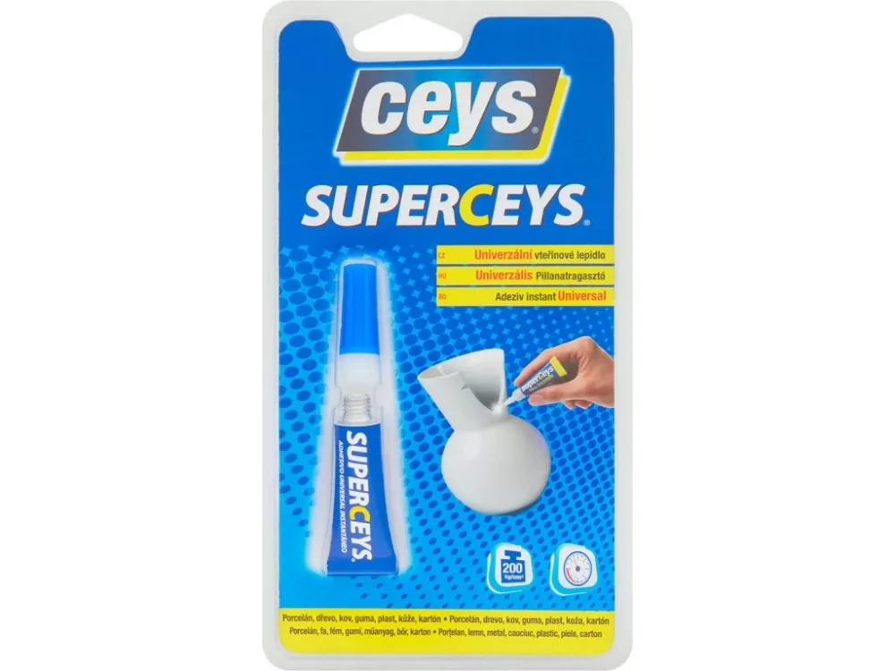 lepidlo vteřinové 3g SUPERCEYS (1kapka 3sekundy) Akční Nabídka