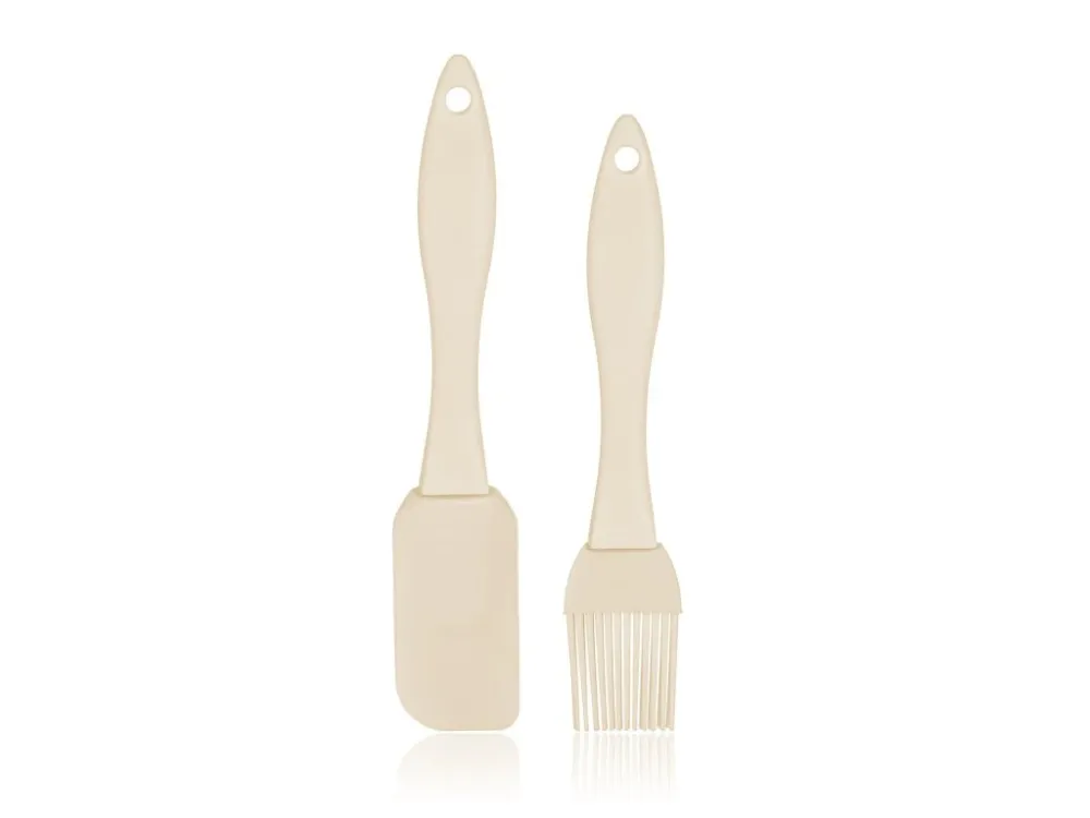 stěrka 19cm+mašlovačka 17cm,silikon,PH rukojeť,mix barev,sada 2díl Tovární Cena