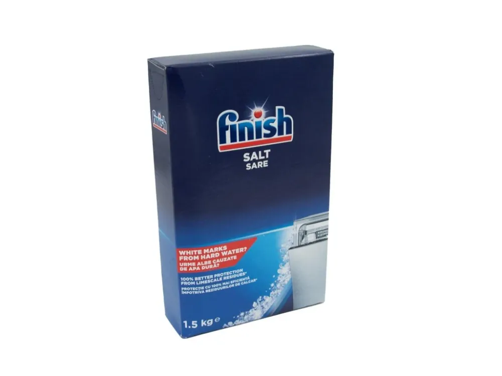 FINISH sůl do myčky 1,5kg Ověřený