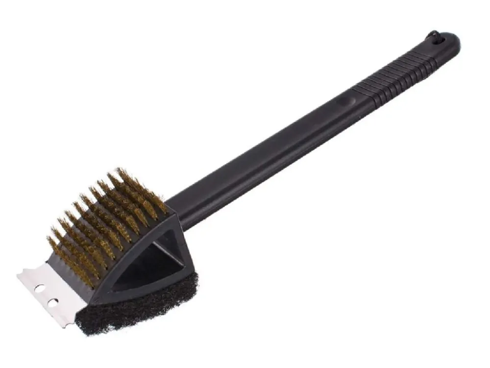 Novinka kartáč na čištění grilu 38cm 3v1 PH