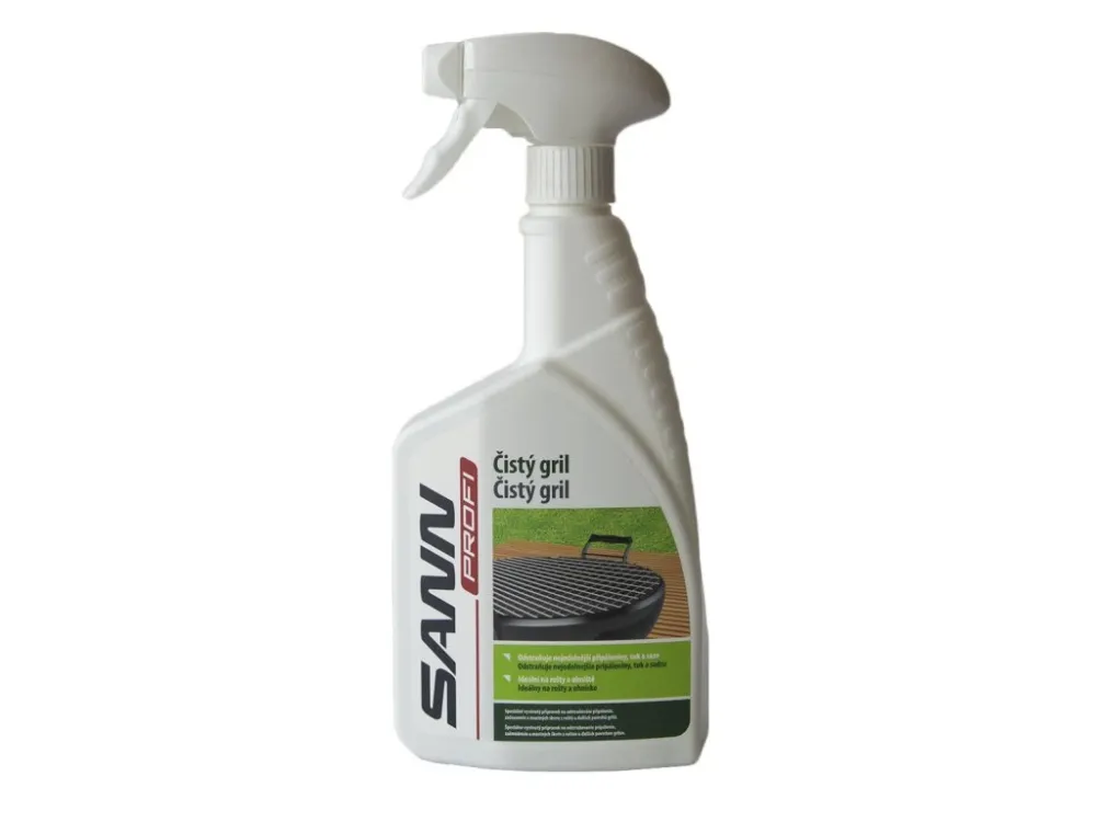 Levný čistič SANN PROFI Čistý gril 500ml