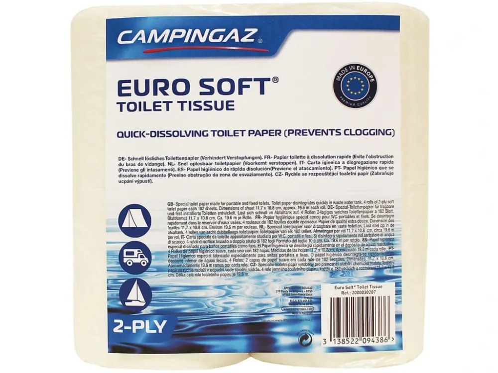 Poslední Šance papír toaletní EURO SOFT pro chem.toalety (4ks)