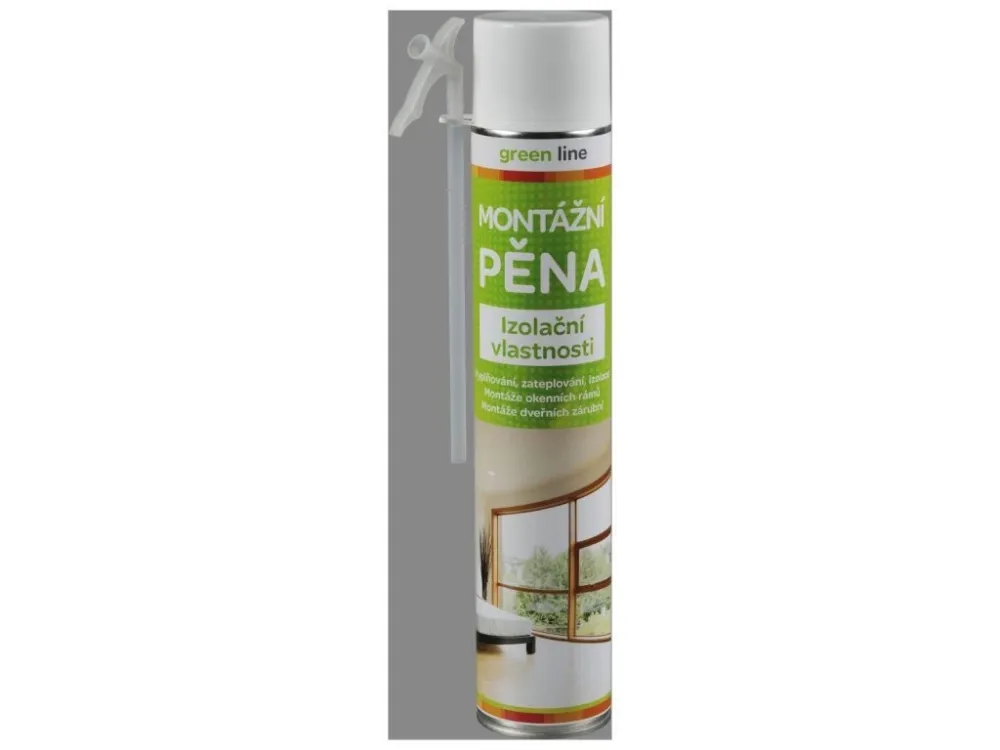 Cenová Bomba pěna montážní 750ml trubičková GREEN LINE
