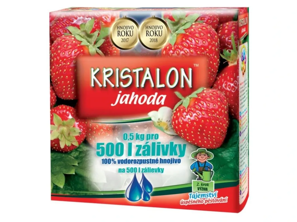 hnojivo Kristalon Jahoda 0,5kg Nová Kolekce